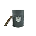 Metal Tea Coffee Sugar Jar